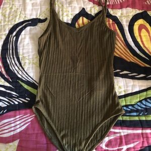 Out from under bodysuit